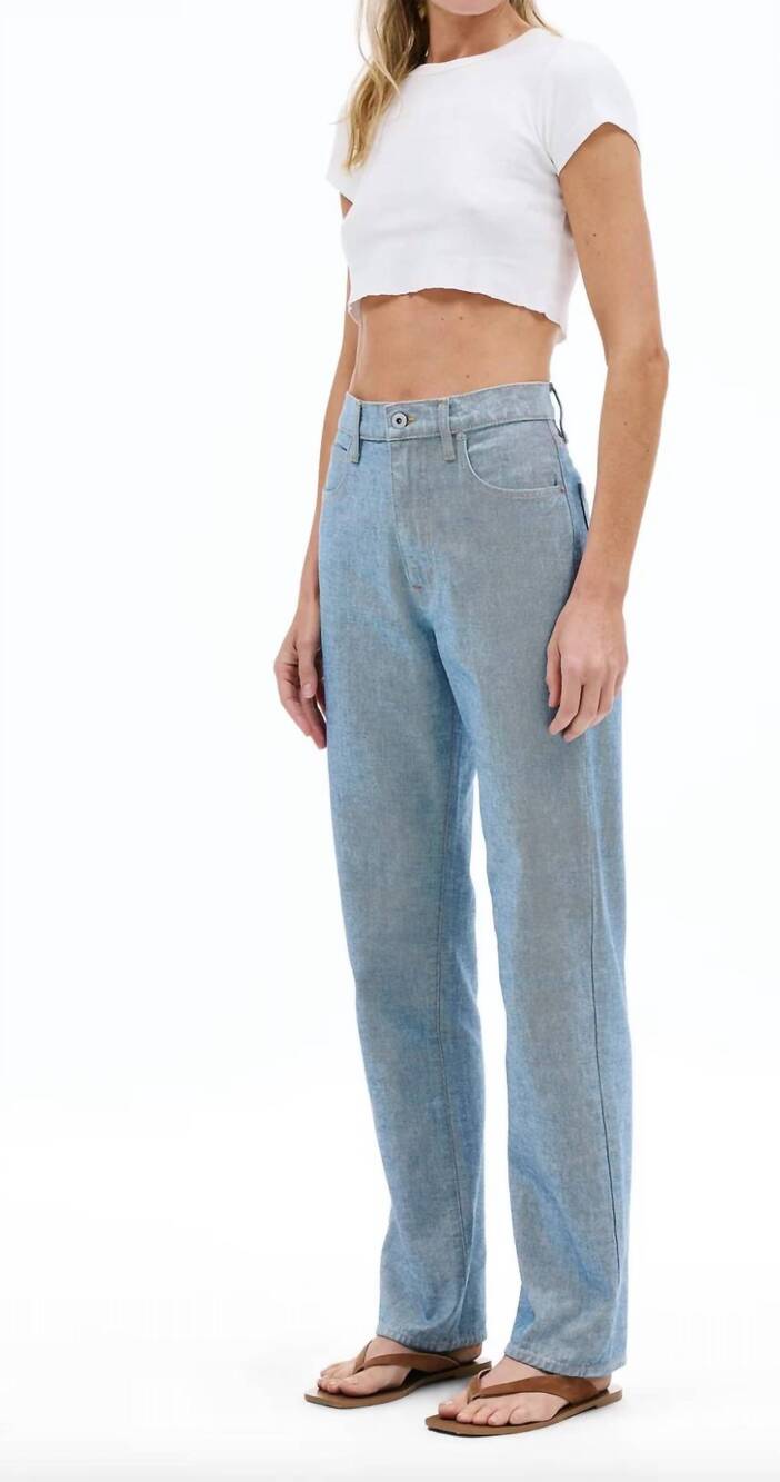 NEW SLVRLAKE london sky reverse jeans in blue